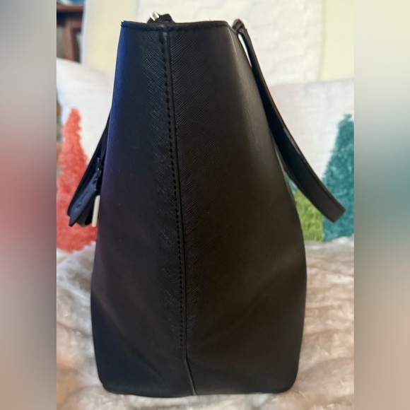 Kate Spade Grant Street Jules Black Saffiano Leather Large Tote Bag EUC - Picture 6 of 10